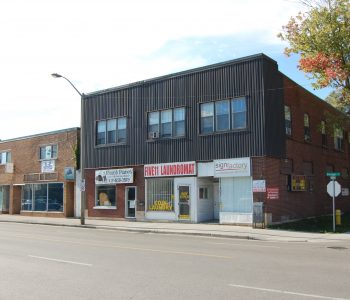 front of Dundas property